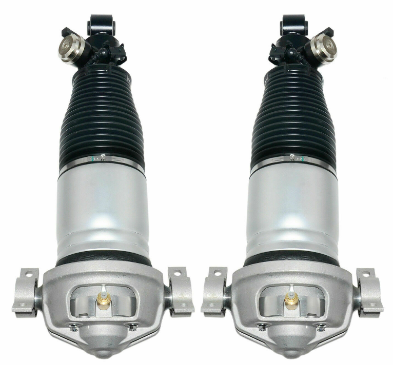 2x Rear Air Suspension Shock Struts For Audi Q7 VW Touareg Porsche
